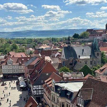 Ferienwohnung Helene Im Einzeldenkmal - Lange Gasse 29 Quedlinburg Eksteriør bilde