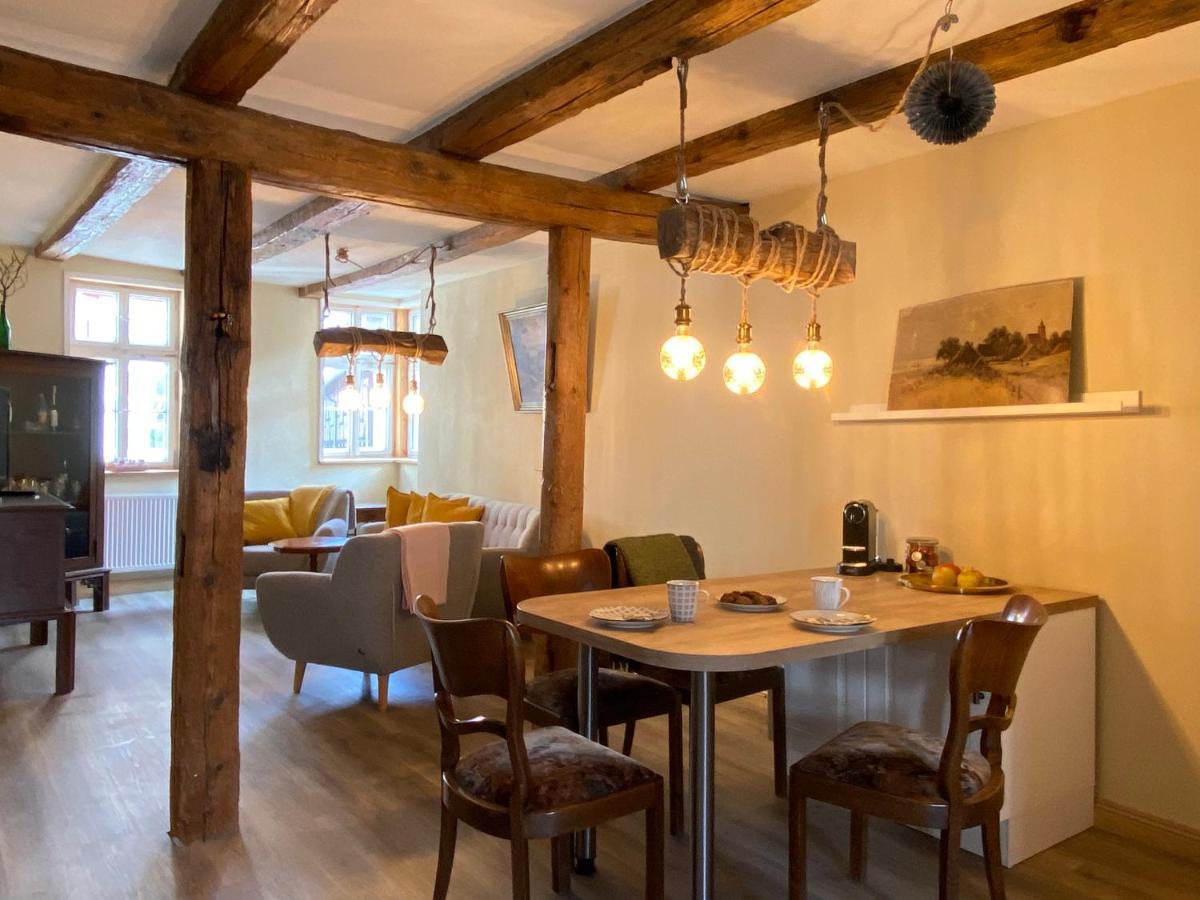 Ferienwohnung Helene Im Einzeldenkmal - Lange Gasse 29 Quedlinburg Eksteriør bilde