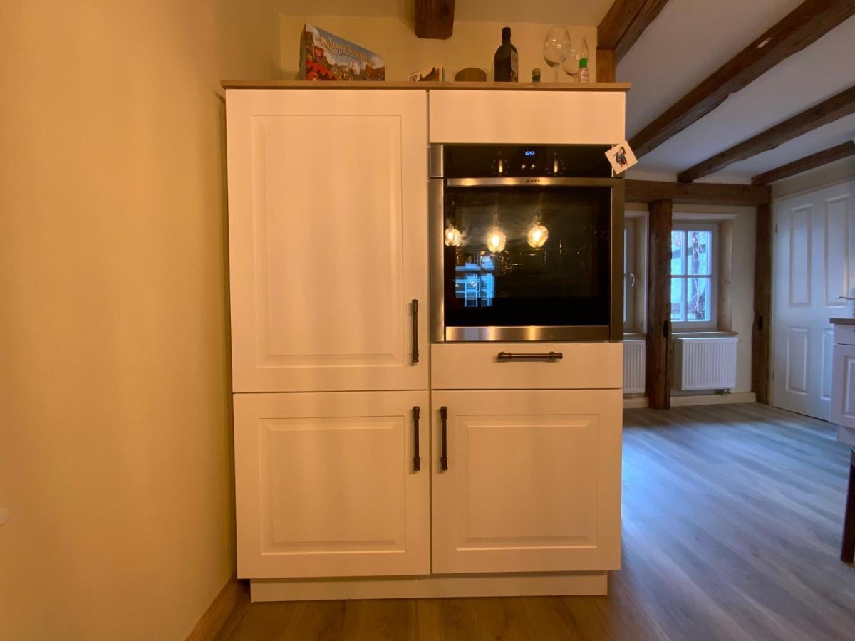 Ferienwohnung Helene Im Einzeldenkmal - Lange Gasse 29 Quedlinburg Eksteriør bilde