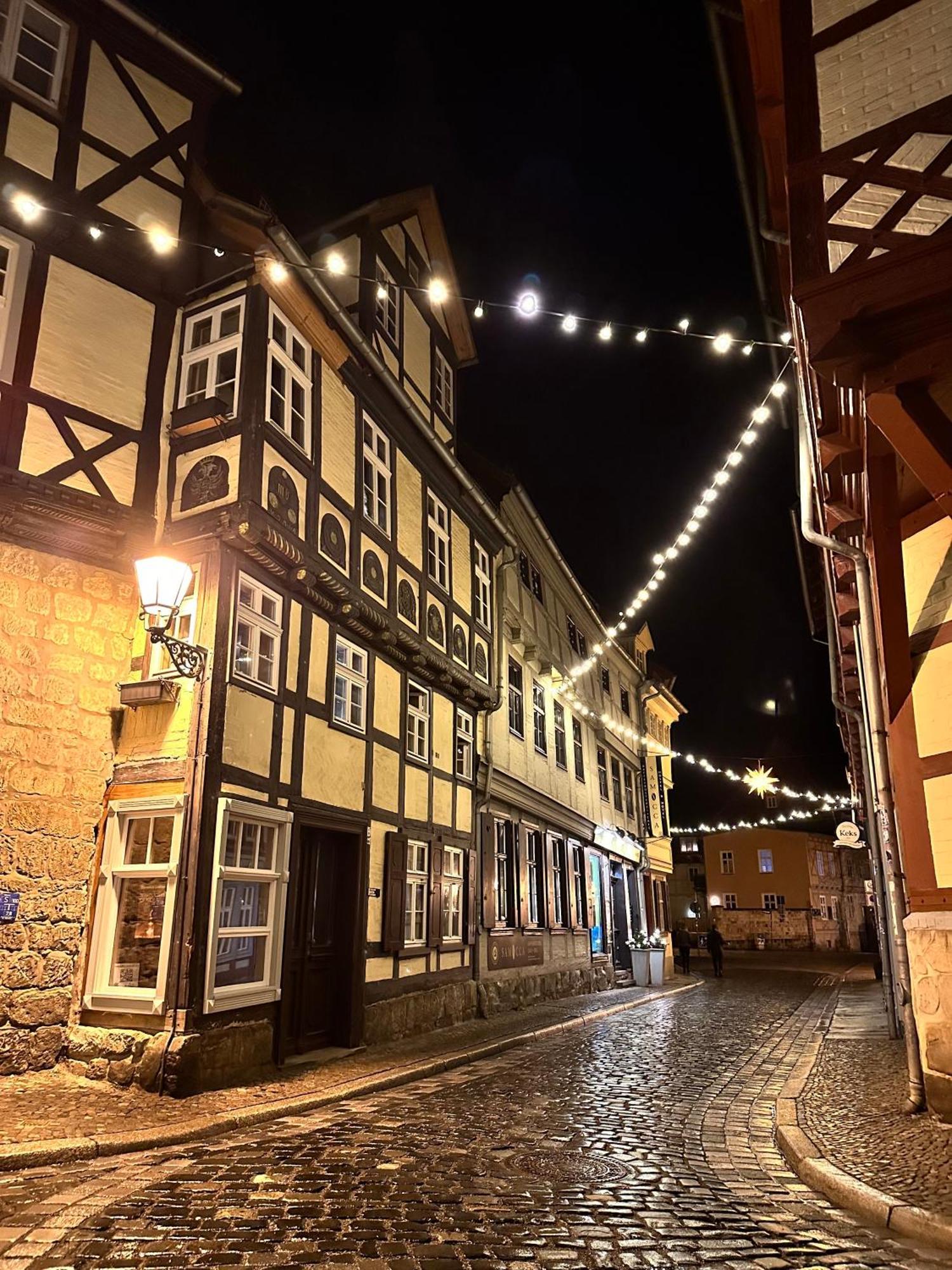 Ferienwohnung Helene Im Einzeldenkmal - Lange Gasse 29 Quedlinburg Eksteriør bilde