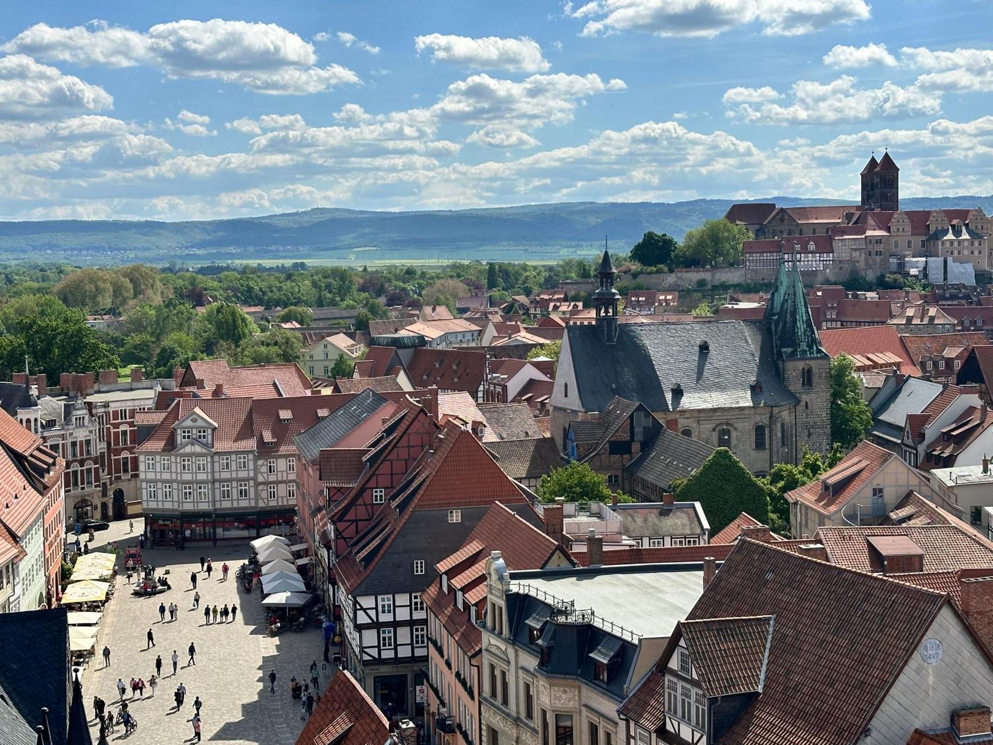 Ferienwohnung Helene Im Einzeldenkmal - Lange Gasse 29 Quedlinburg Eksteriør bilde